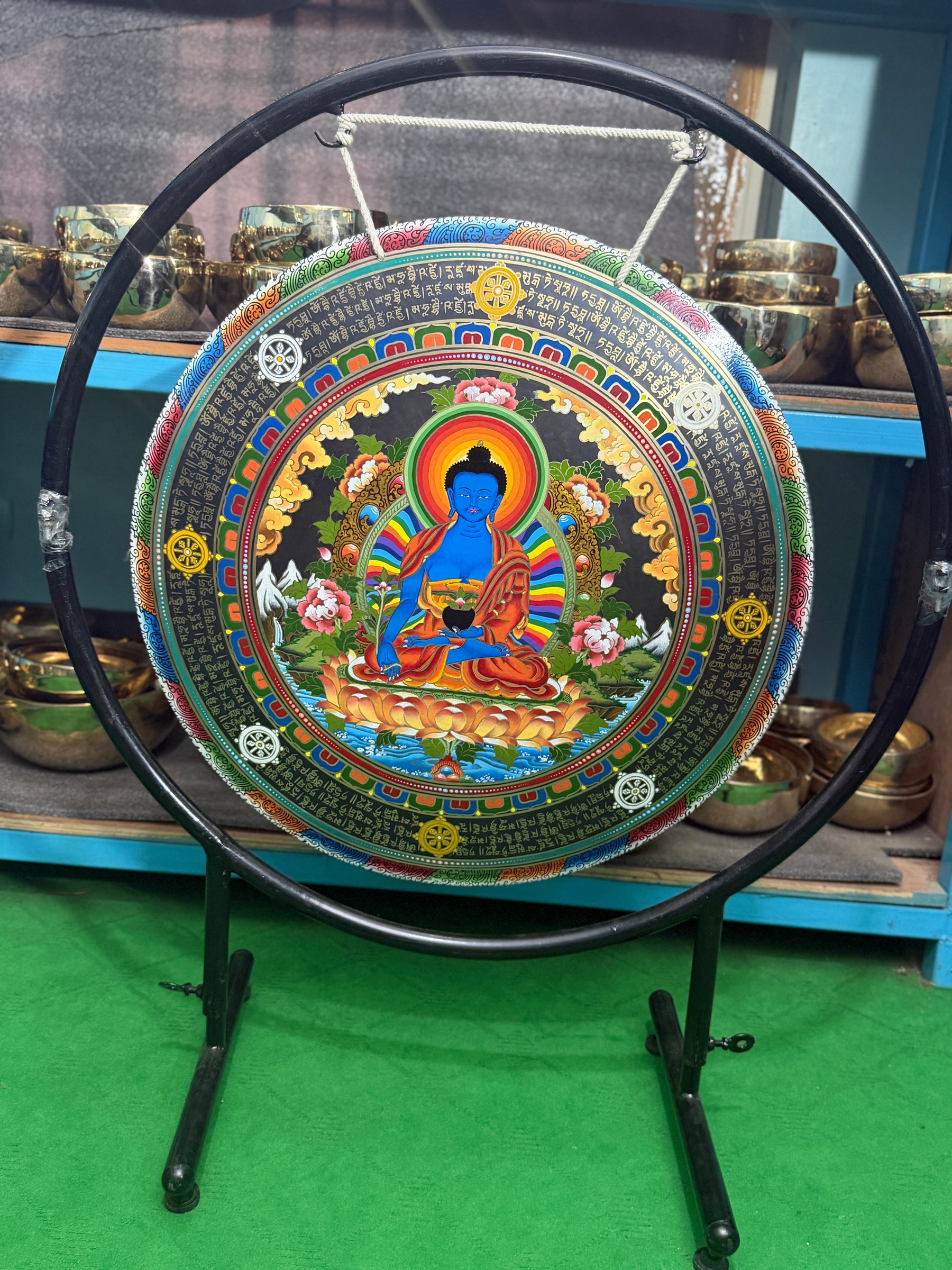 26 Inch Bronze Gong Handmade In Nepal One of One 0020