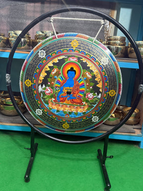 26 Inch Bronze Gong Handmade In Nepal One of One 0020