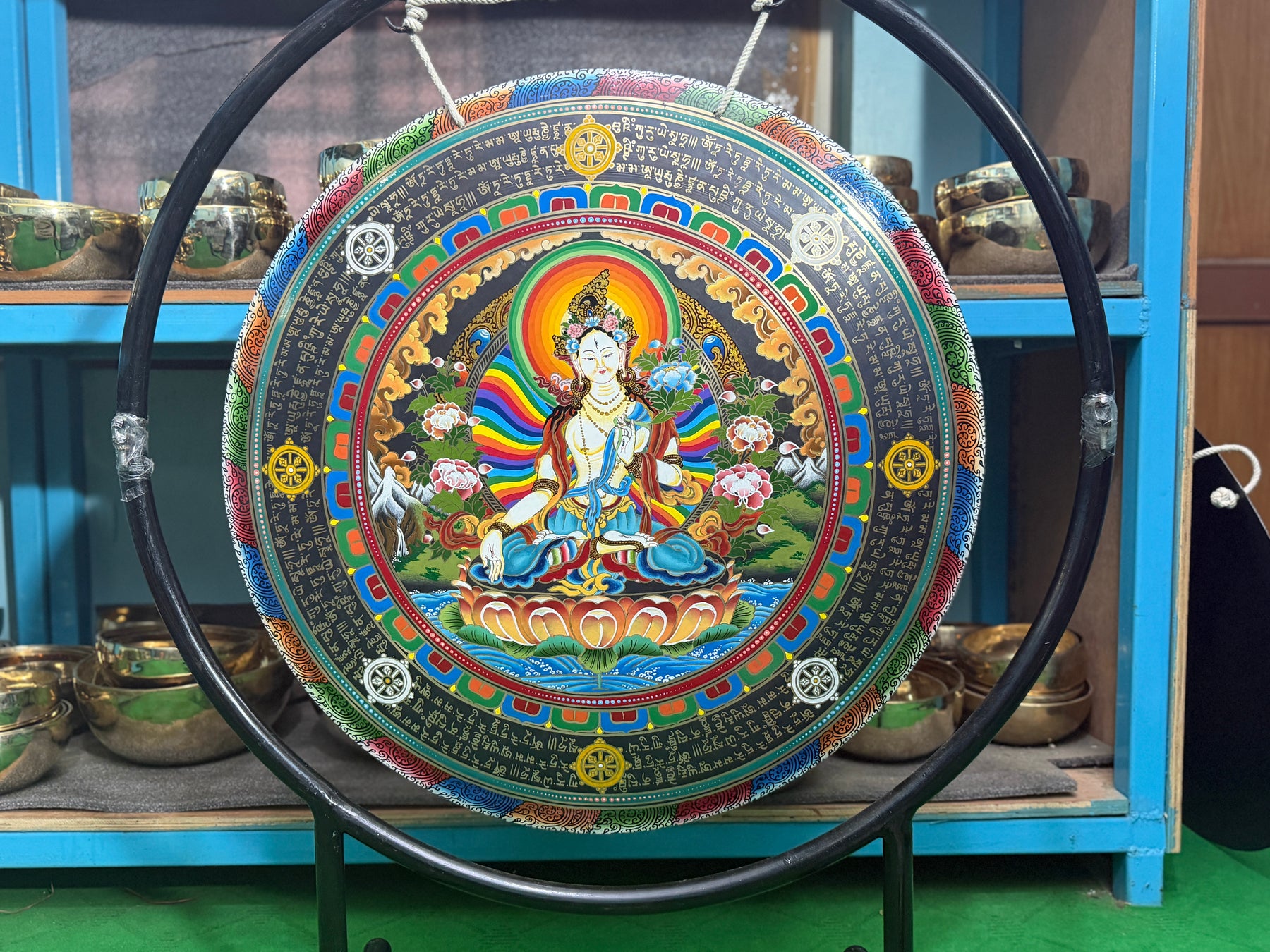 26 Inch Bronze Gong Handmade In Nepal One of One 0021