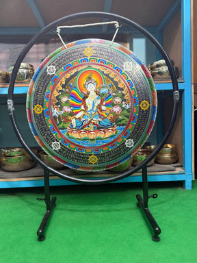 26 Inch Bronze Gong Handmade In Nepal One of One 0021