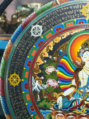 26 Inch Bronze Gong Handmade In Nepal One of One 0021
