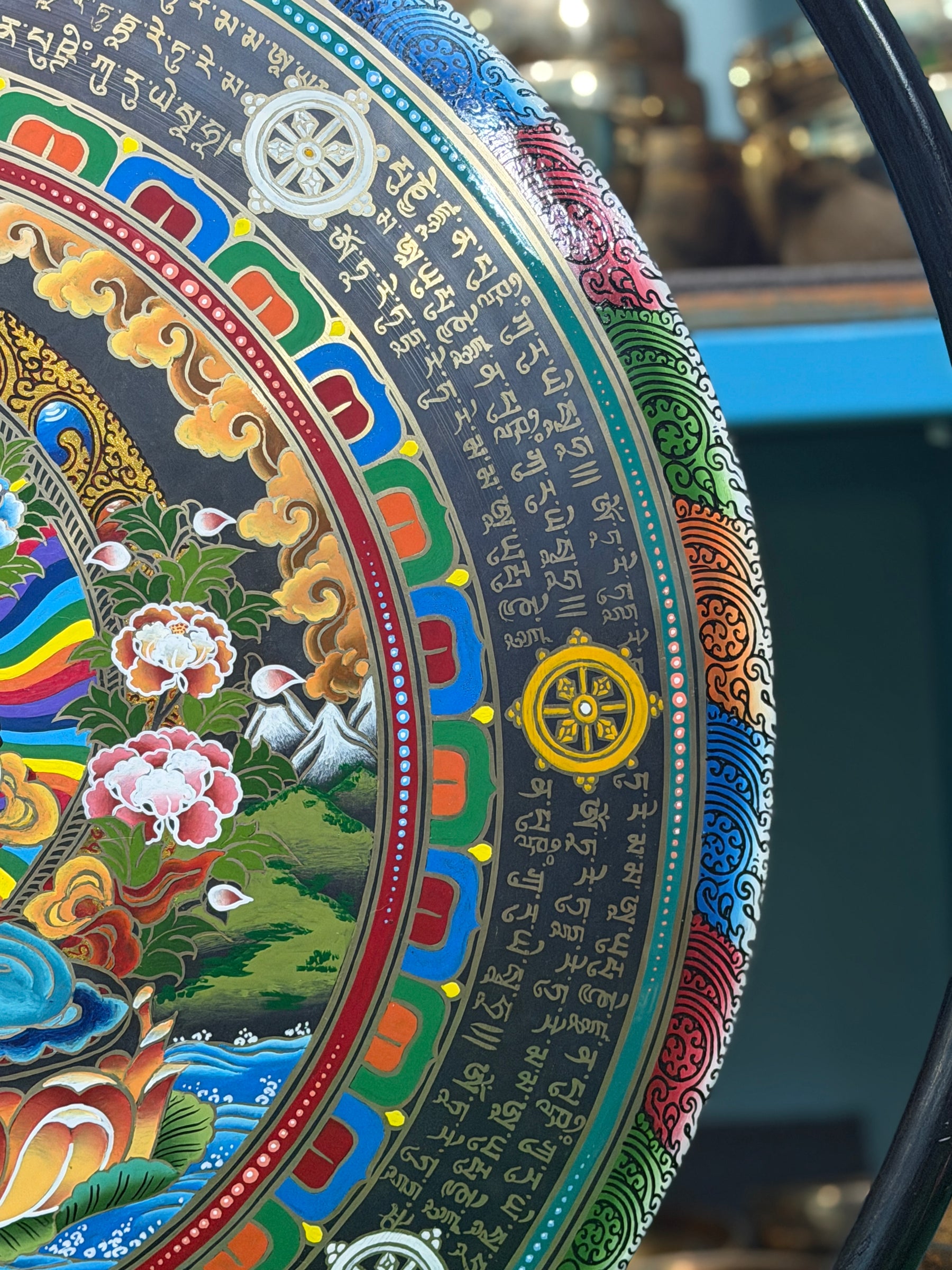 26 Inch Bronze Gong Handmade In Nepal One of One 0021