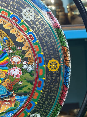 26 Inch Bronze Gong Handmade In Nepal One of One 0021