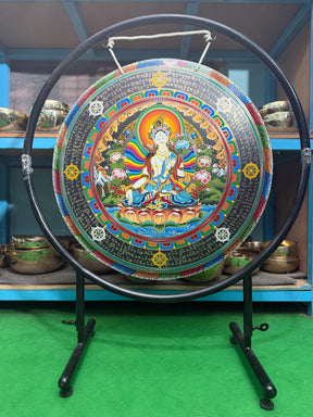 26 Inch Bronze Gong Handmade In Nepal One of One 0021