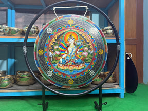 26 Inch Bronze Gong Handmade In Nepal One of One 0021
