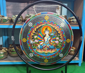 26 Inch Bronze Gong Handmade In Nepal One of One 0021