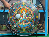 26 Inch Bronze Gong Handmade In Nepal One of One 0021