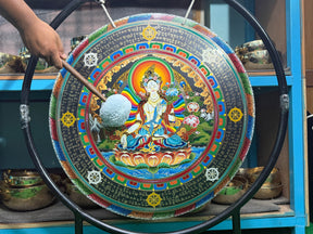26 Inch Bronze Gong Handmade In Nepal One of One 0021