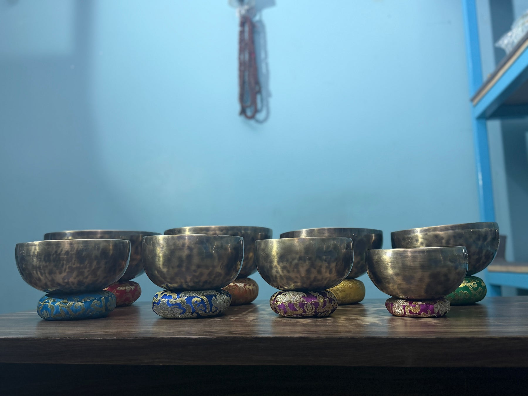 8 Bowl Custom Singing Bowl Set: The Chakra Harmony Hand Selected Set