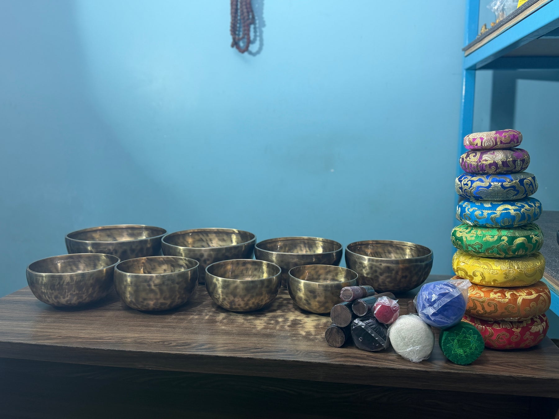 8 Bowl Custom Singing Bowl Set: The Chakra Harmony Hand Selected Set