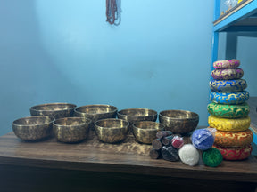 8 Bowl Custom Singing Bowl Set: The Chakra Harmony Hand Selected Set