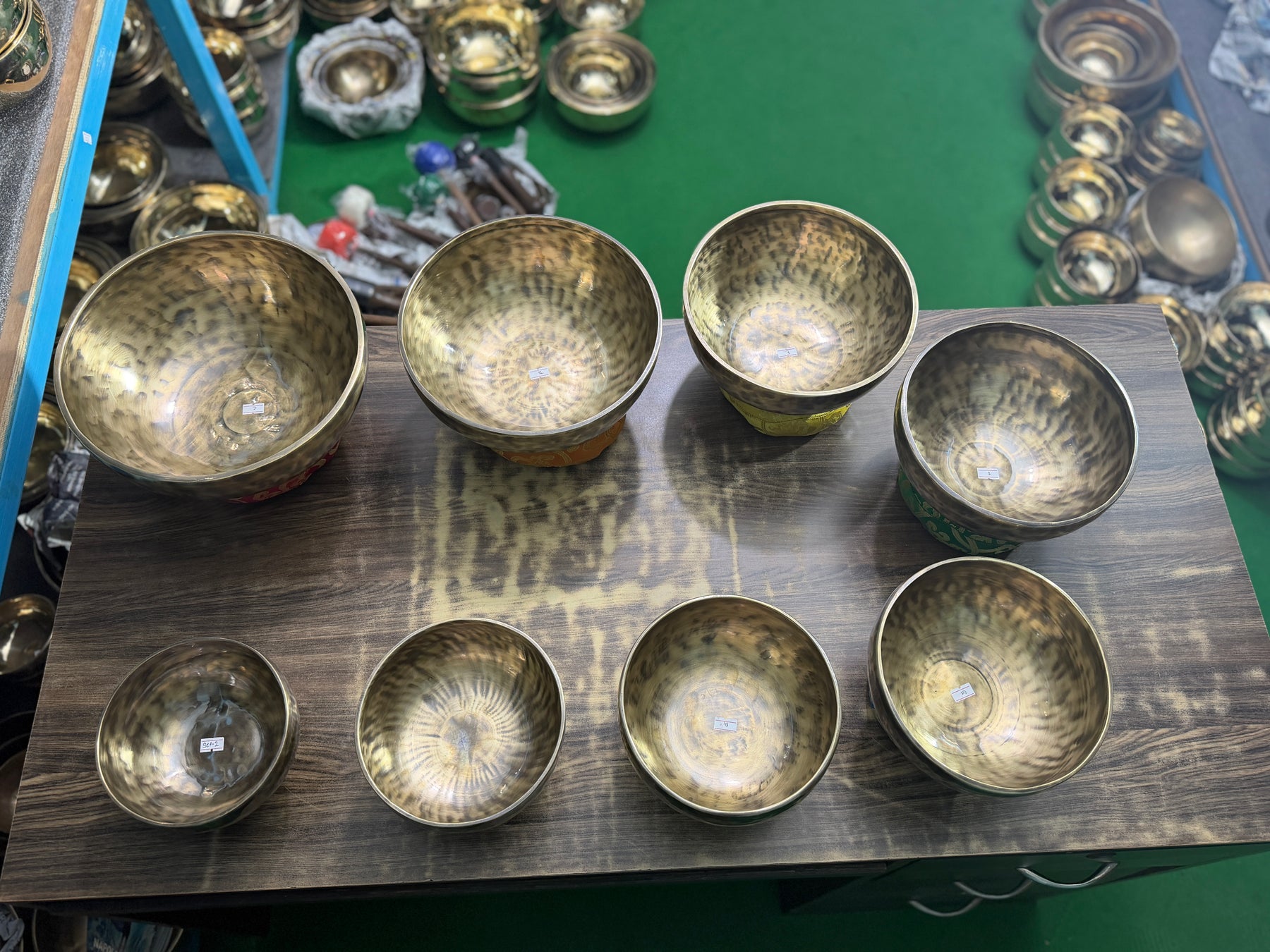8 Bowl Custom Singing Bowl Set: The Chakra Harmony Hand Selected Set 2