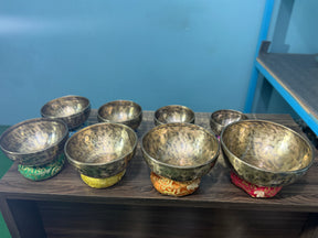 8 Bowl Custom Singing Bowl Set: The Chakra Harmony Hand Selected Set 2