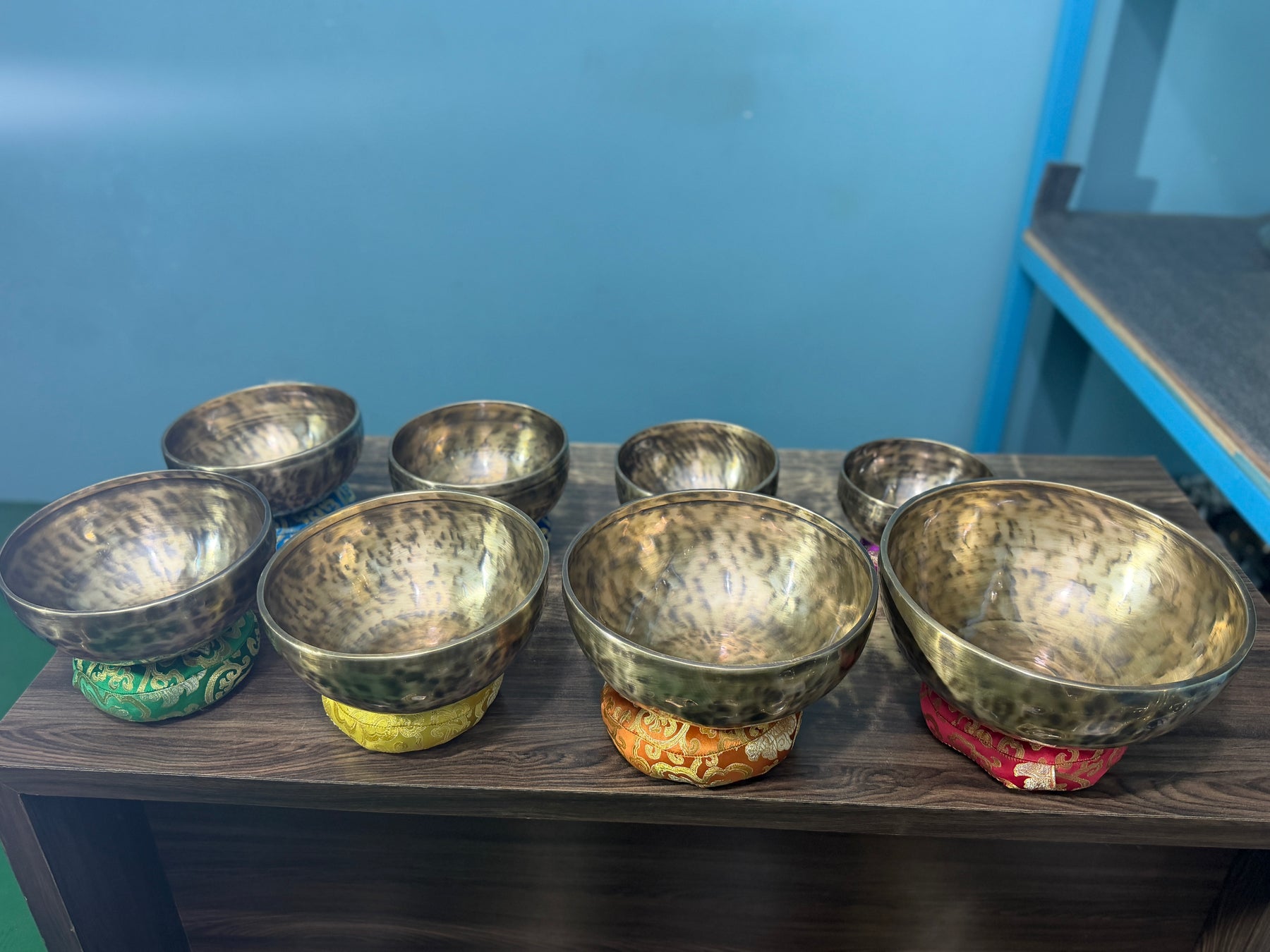 8 Bowl Custom Singing Bowl Set: The Chakra Harmony Hand Selected Set 2