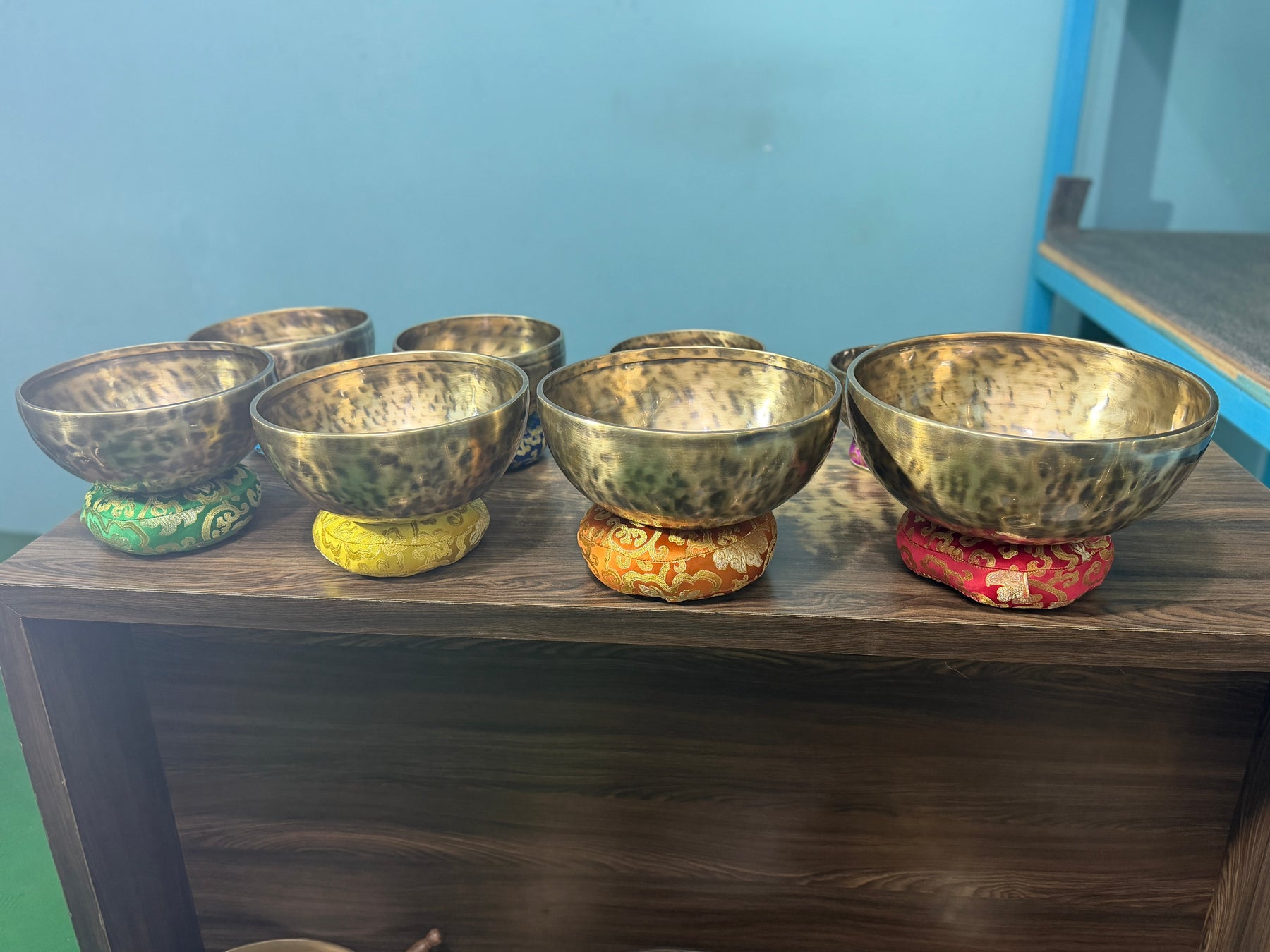 8 Bowl Custom Singing Bowl Set: The Chakra Harmony Hand Selected Set 2
