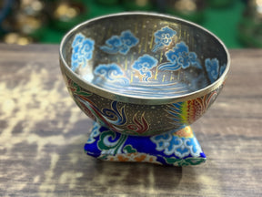 The Dancing Water Bowl I 9 Inch Hand-Painted Singing Bowl I Limited Edition Run.