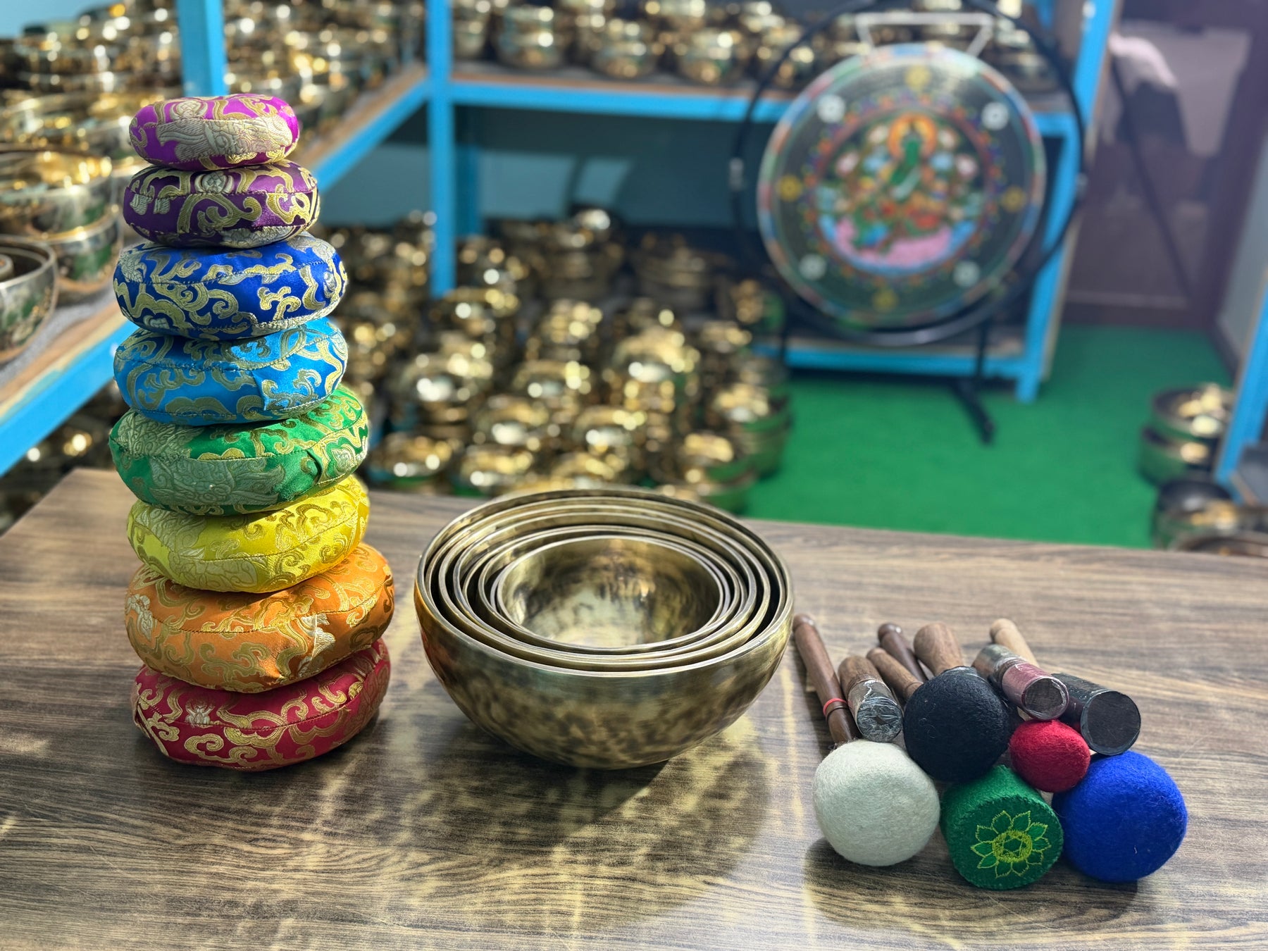 8 Bowl Custom Singing Bowl Set: The Chakra Harmony Hand Selected Set 4