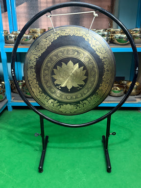 27 Inch Bronze Gong Handmade In Nepal One of One 0002
