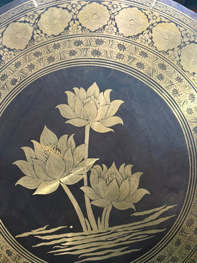 27 Inch Bronze Gong Handmade In Nepal One of One 0006