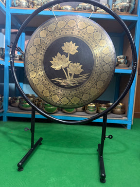 27 Inch Bronze Gong Handmade In Nepal One of One 0006