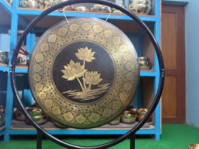 27 Inch Bronze Gong Handmade In Nepal One of One 0006