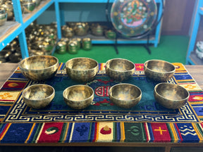 8 Bowl Custom Singing Bowl Set: The Chakra Harmony Hand Selected Set 5