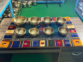 8 Bowl Custom Singing Bowl Set: The Chakra Harmony Hand Selected Set 5