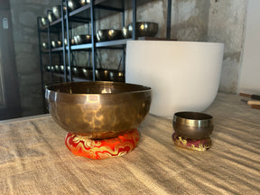 The Elemental Trio: Three Special Singing Bowls