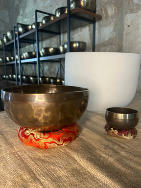 The Elemental Trio: Three Special Singing Bowls