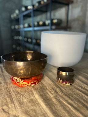 The Elemental Trio: Three Special Singing Bowls