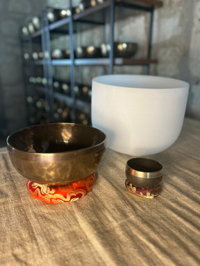 The Elemental Trio: Three Special Singing Bowls