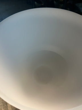 272hz C# Perfect Pitch Frosted Crystal Bowl: The Drone Bowl