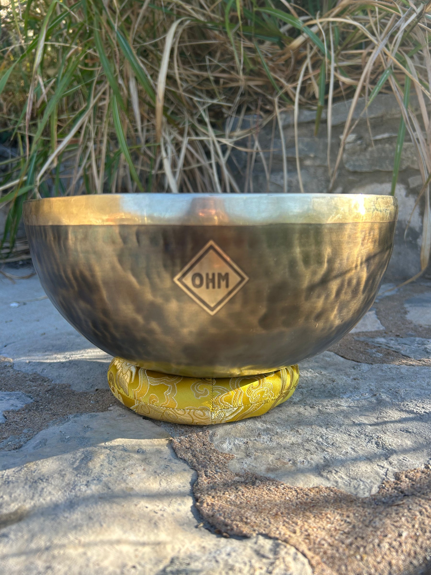 G Note 2nd Octave - Legacy Collection Handmade Bronze Makers Mark Singing Bowl