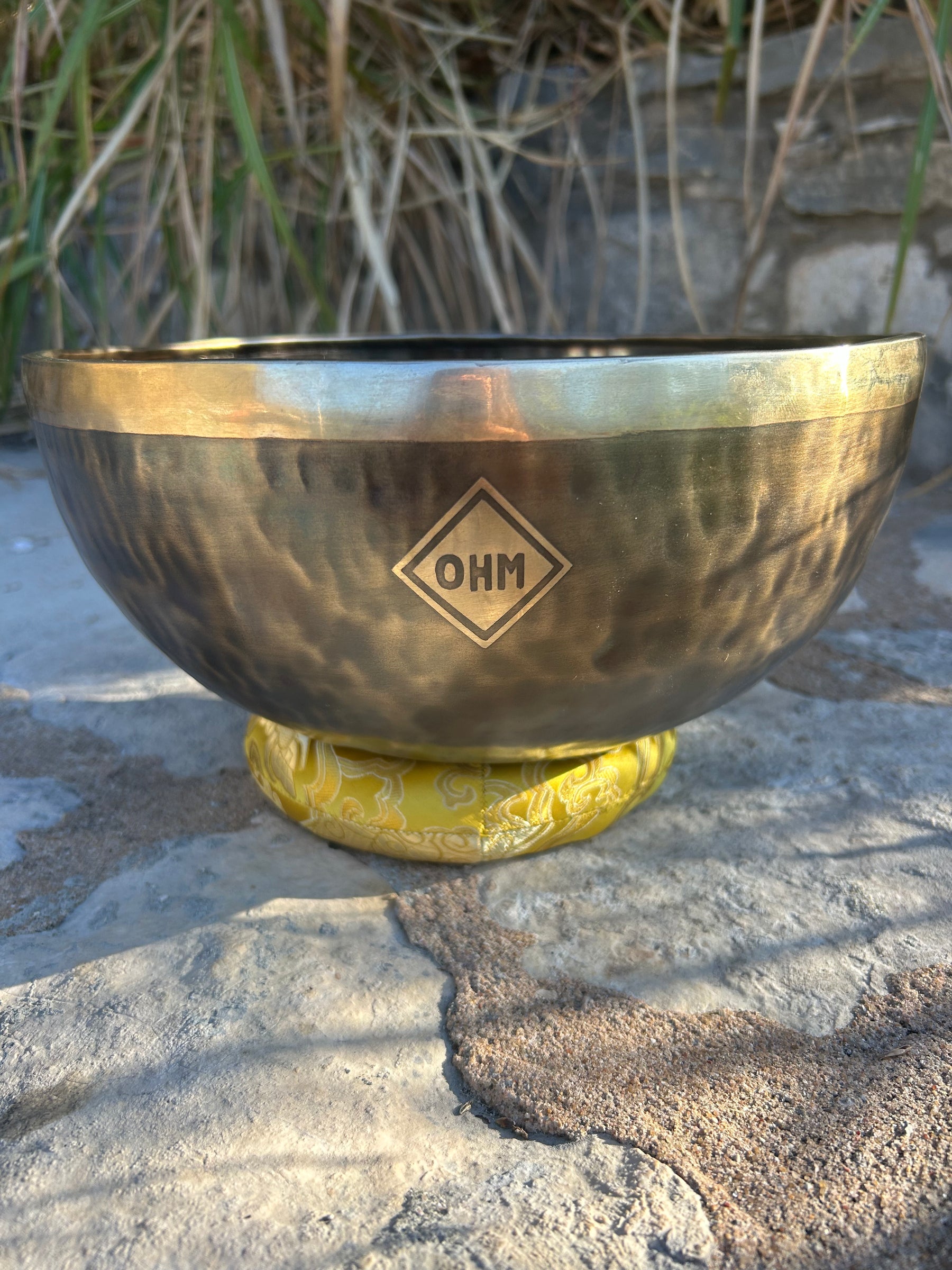 G Note 2nd Octave - Legacy Collection Handmade Bronze Makers Mark Singing Bowl