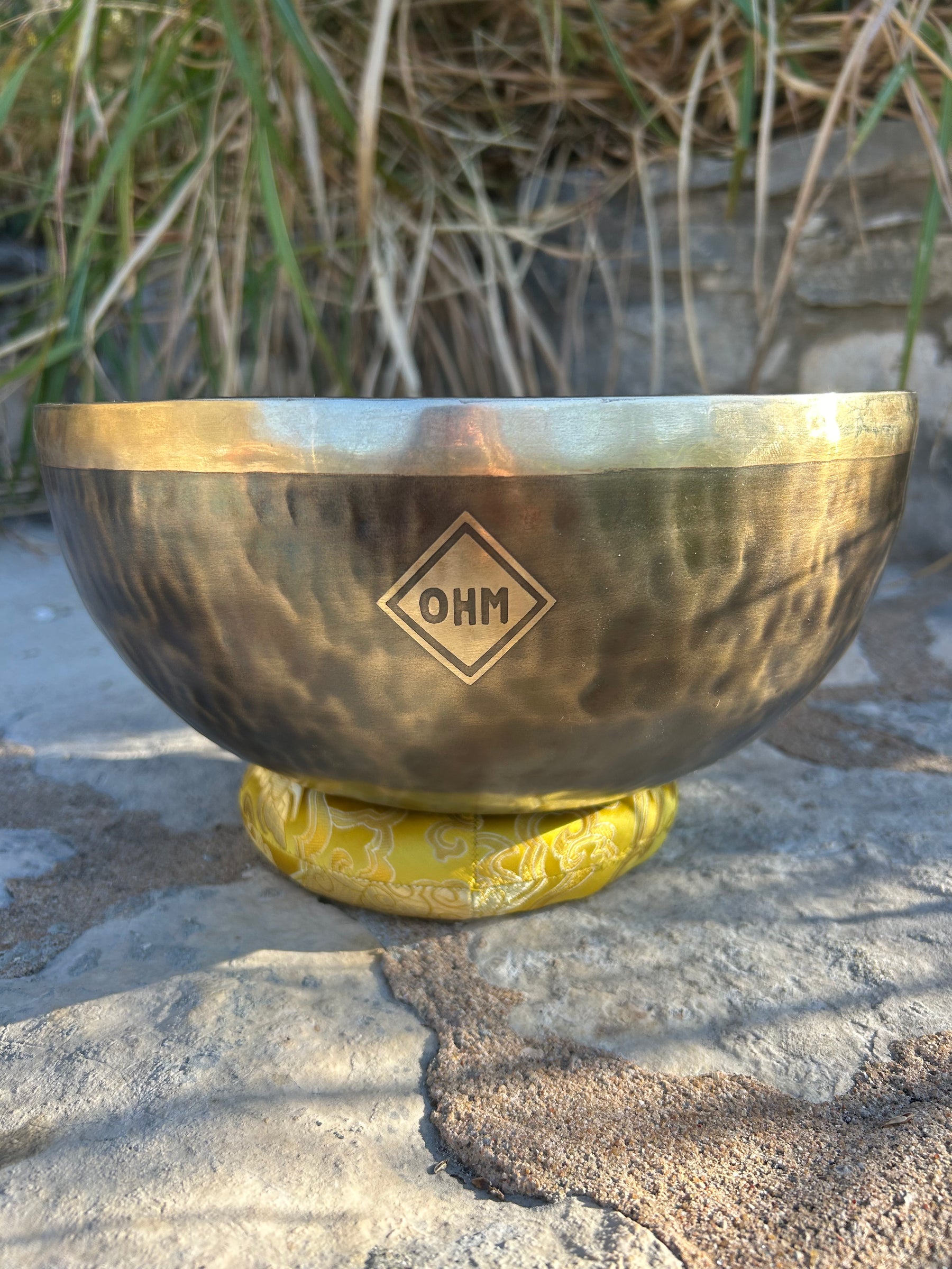 G Note 2nd Octave - Legacy Collection Handmade Bronze Makers Mark Singing Bowl