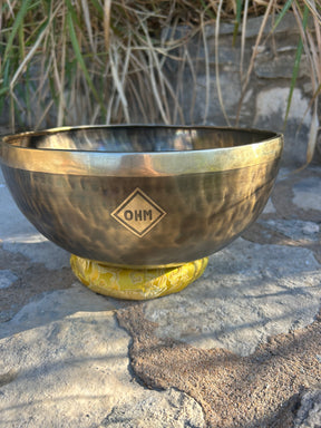 G Note 2nd Octave - Legacy Collection Handmade Bronze Makers Mark Singing Bowl