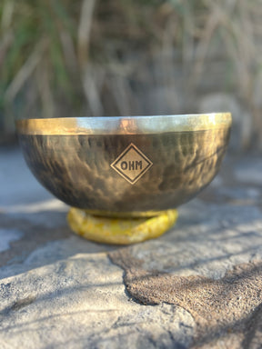 G Note 2nd Octave - Legacy Collection Handmade Bronze Makers Mark Singing Bowl