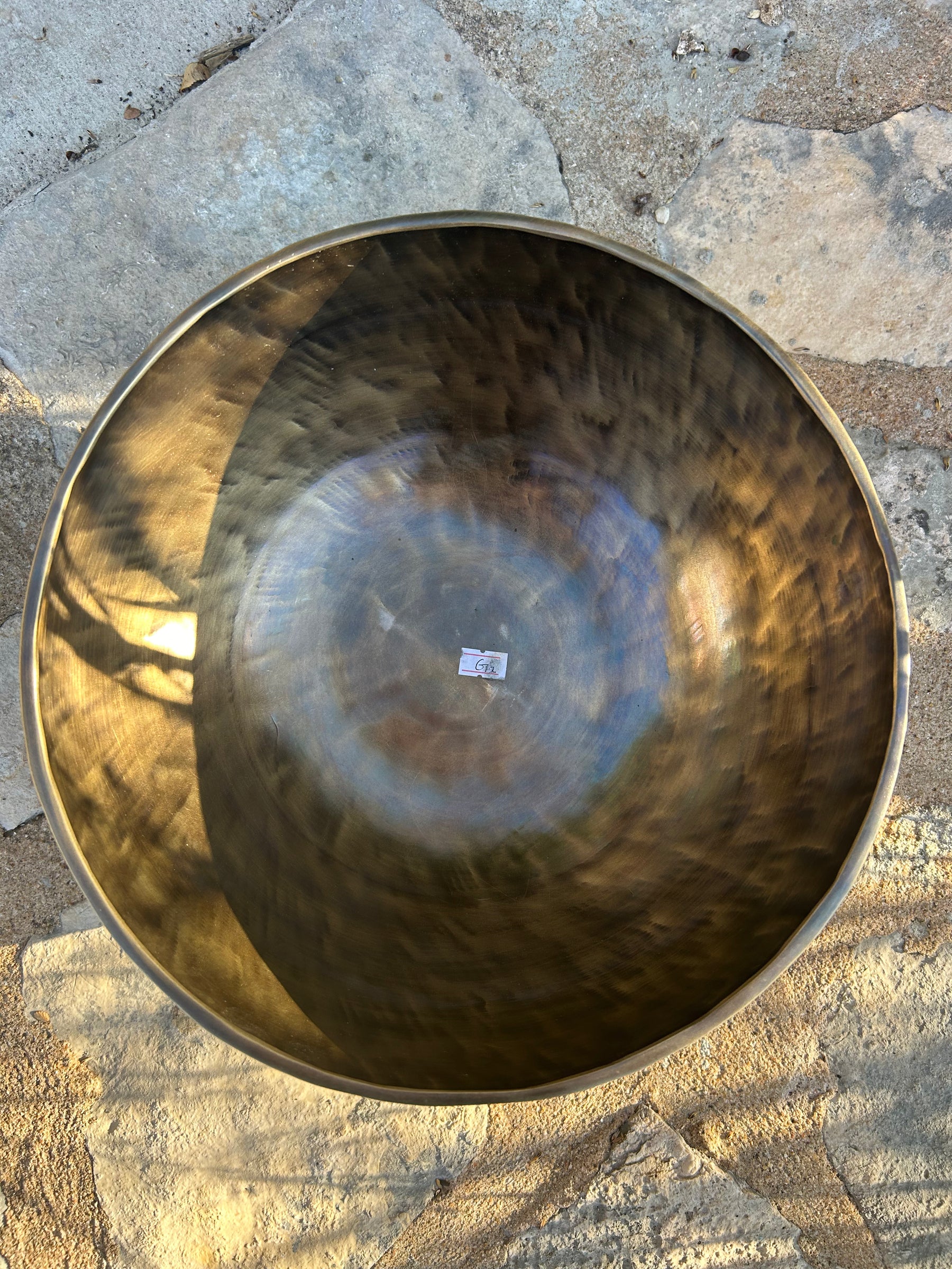 G Note 2nd Octave - Legacy Collection Handmade Bronze Makers Mark Singing Bowl