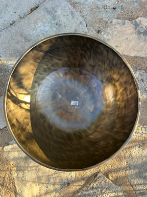 G Note 2nd Octave - Legacy Collection Handmade Bronze Makers Mark Singing Bowl