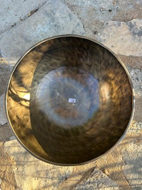 G Note 2nd Octave - Legacy Collection Handmade Bronze Makers Mark Singing Bowl