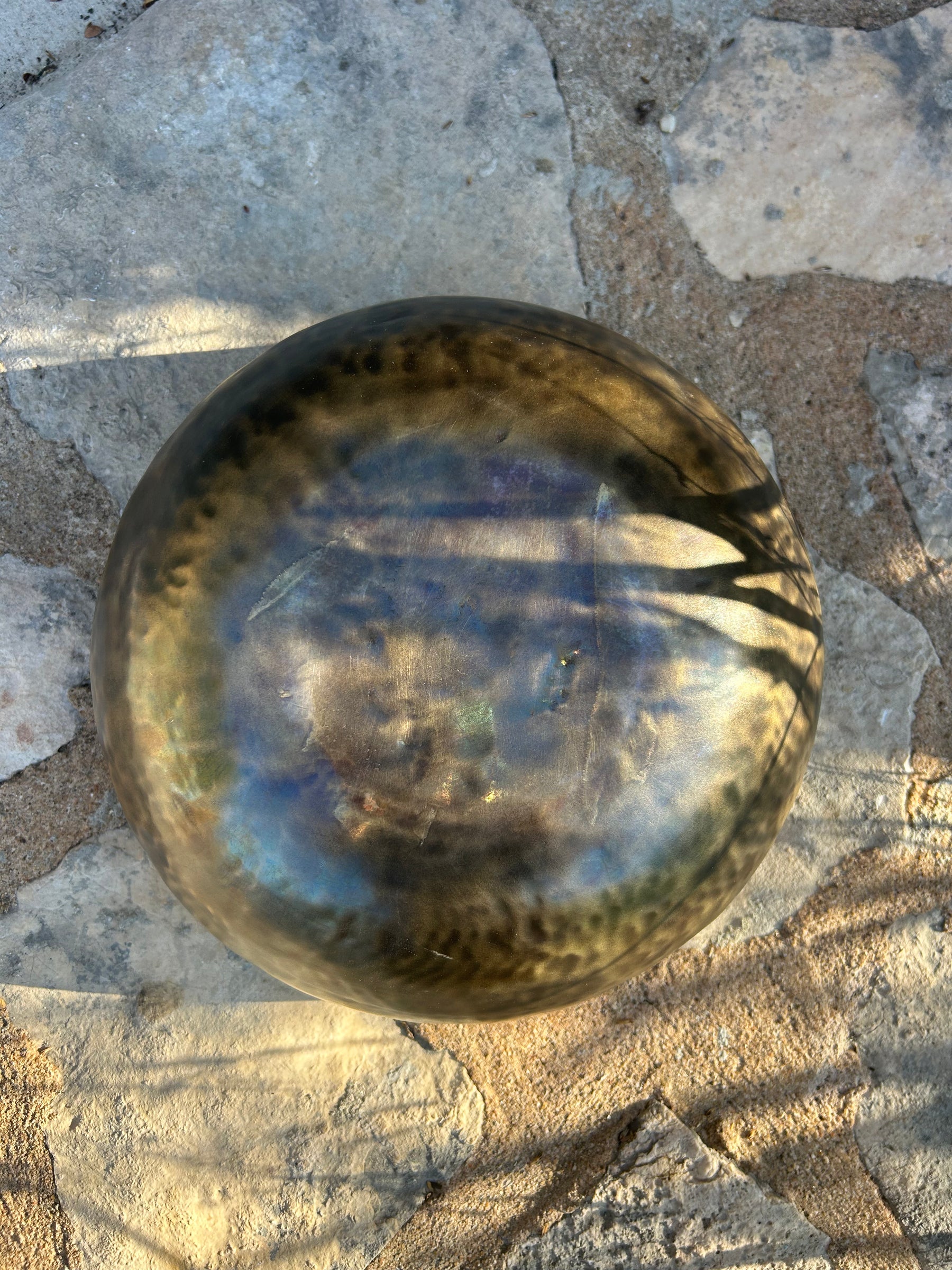 G Note 2nd Octave - Legacy Collection Handmade Bronze Makers Mark Singing Bowl