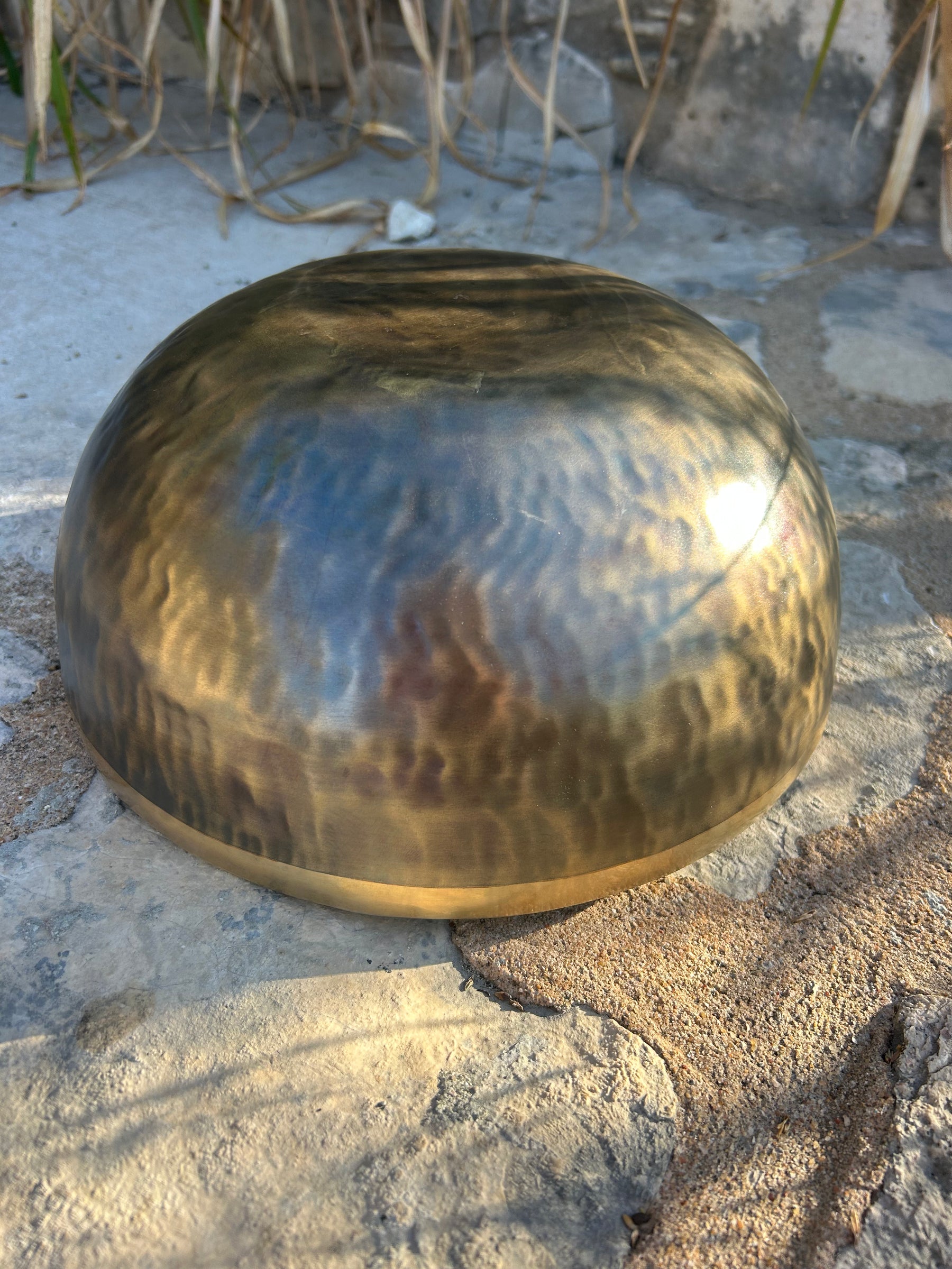 G Note 2nd Octave - Legacy Collection Handmade Bronze Makers Mark Singing Bowl