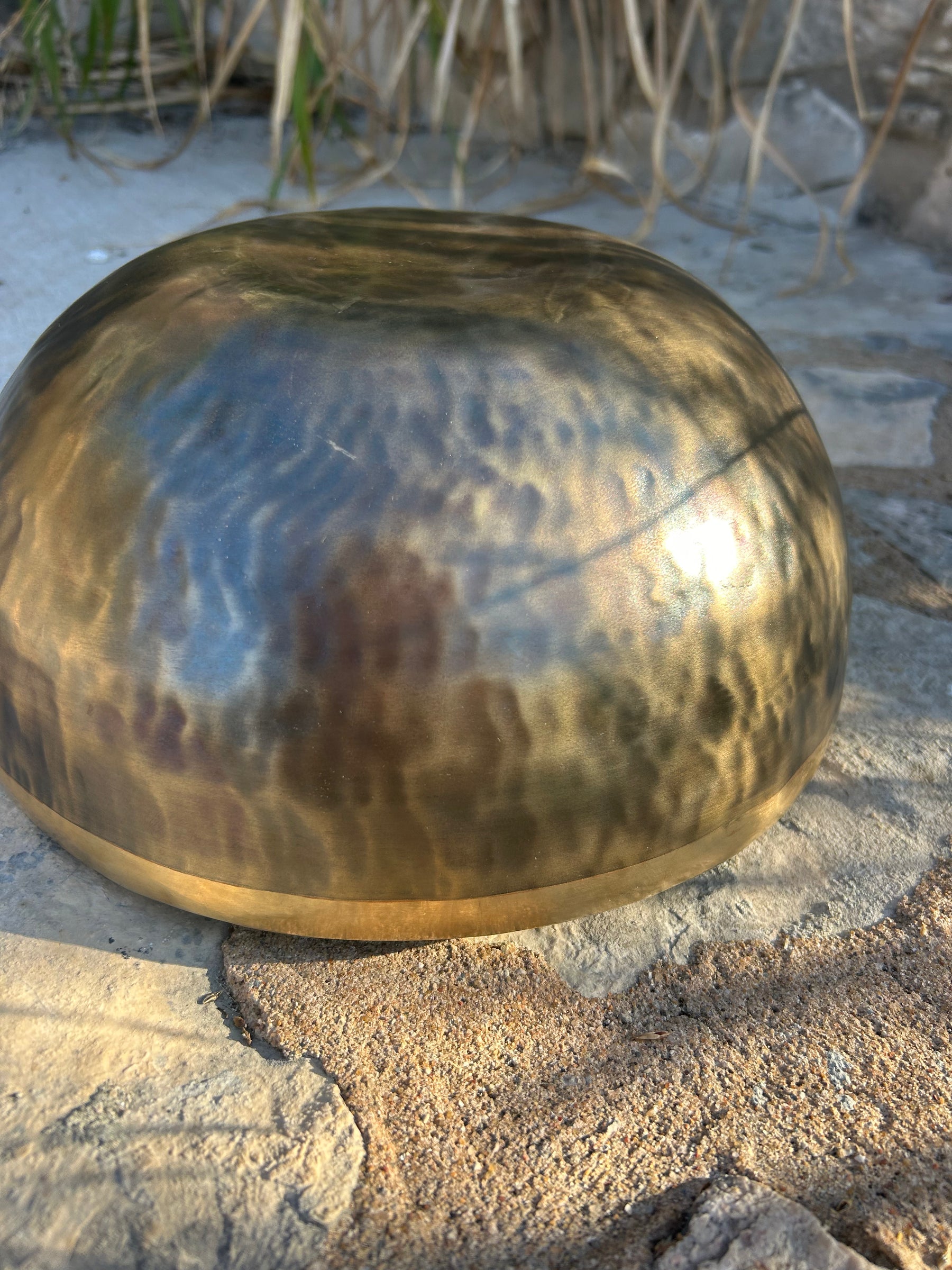 G Note 2nd Octave - Legacy Collection Handmade Bronze Makers Mark Singing Bowl