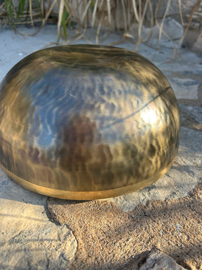 G Note 2nd Octave - Legacy Collection Handmade Bronze Makers Mark Singing Bowl