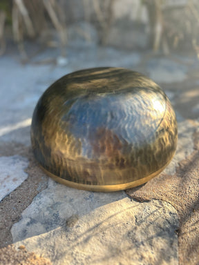 G Note 2nd Octave - Legacy Collection Handmade Bronze Makers Mark Singing Bowl