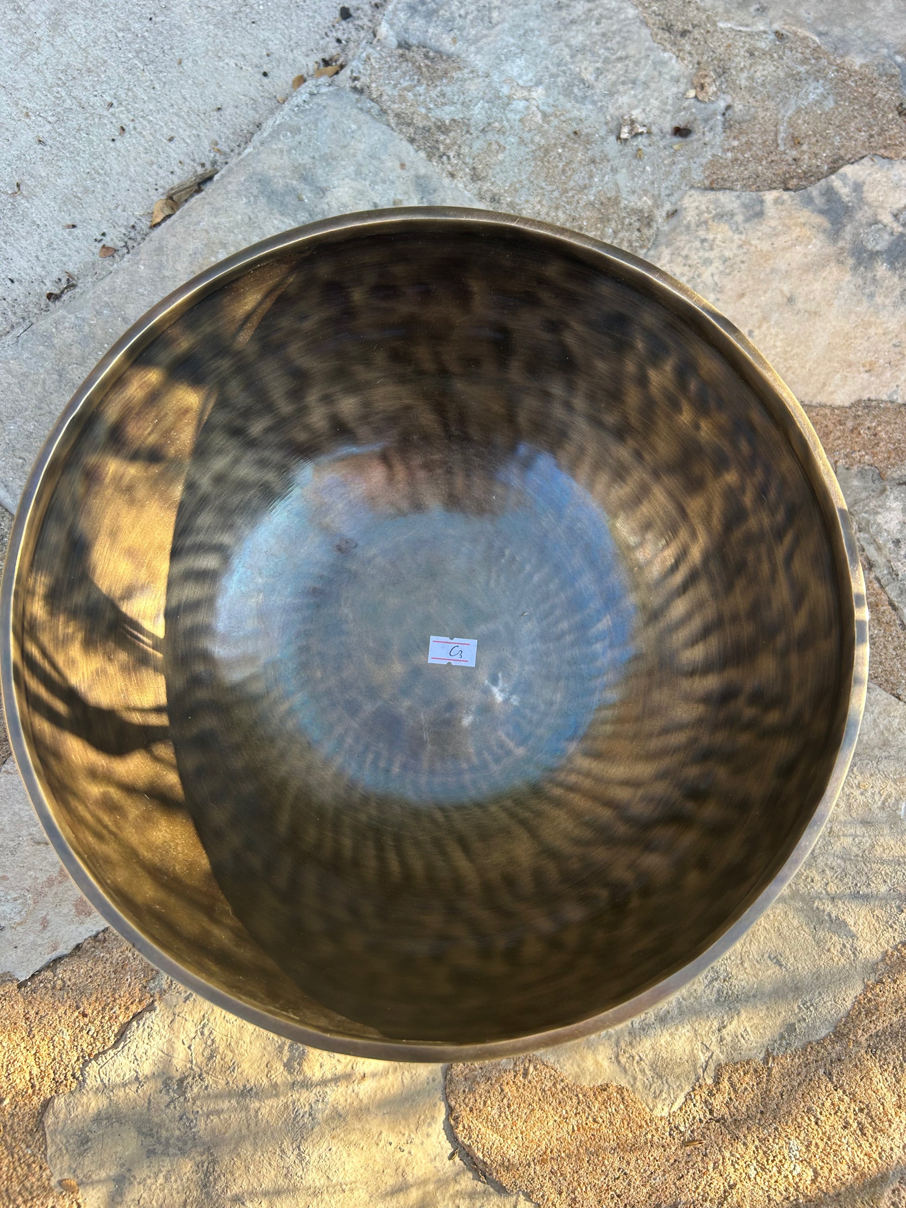 C Note 3rd Octave - Legacy Collection Handmade Bronze Makers Mark Singing Bowl