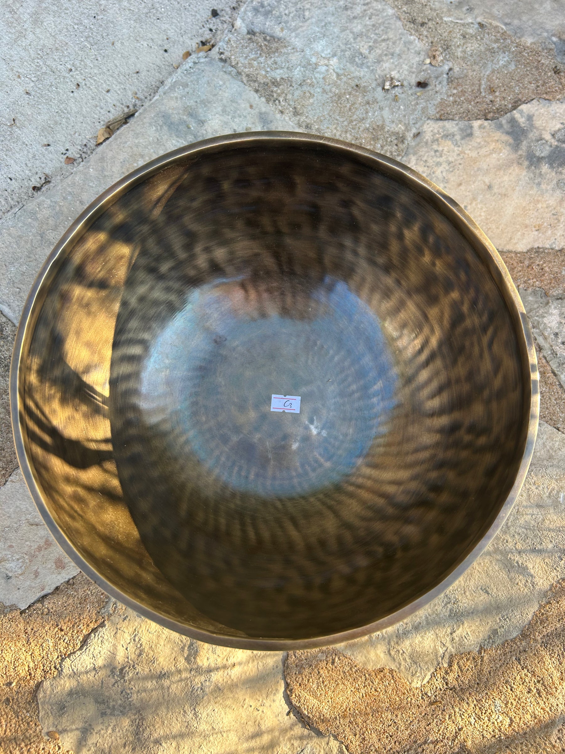 C Note 3rd Octave - Legacy Collection Handmade Bronze Makers Mark Singing Bowl