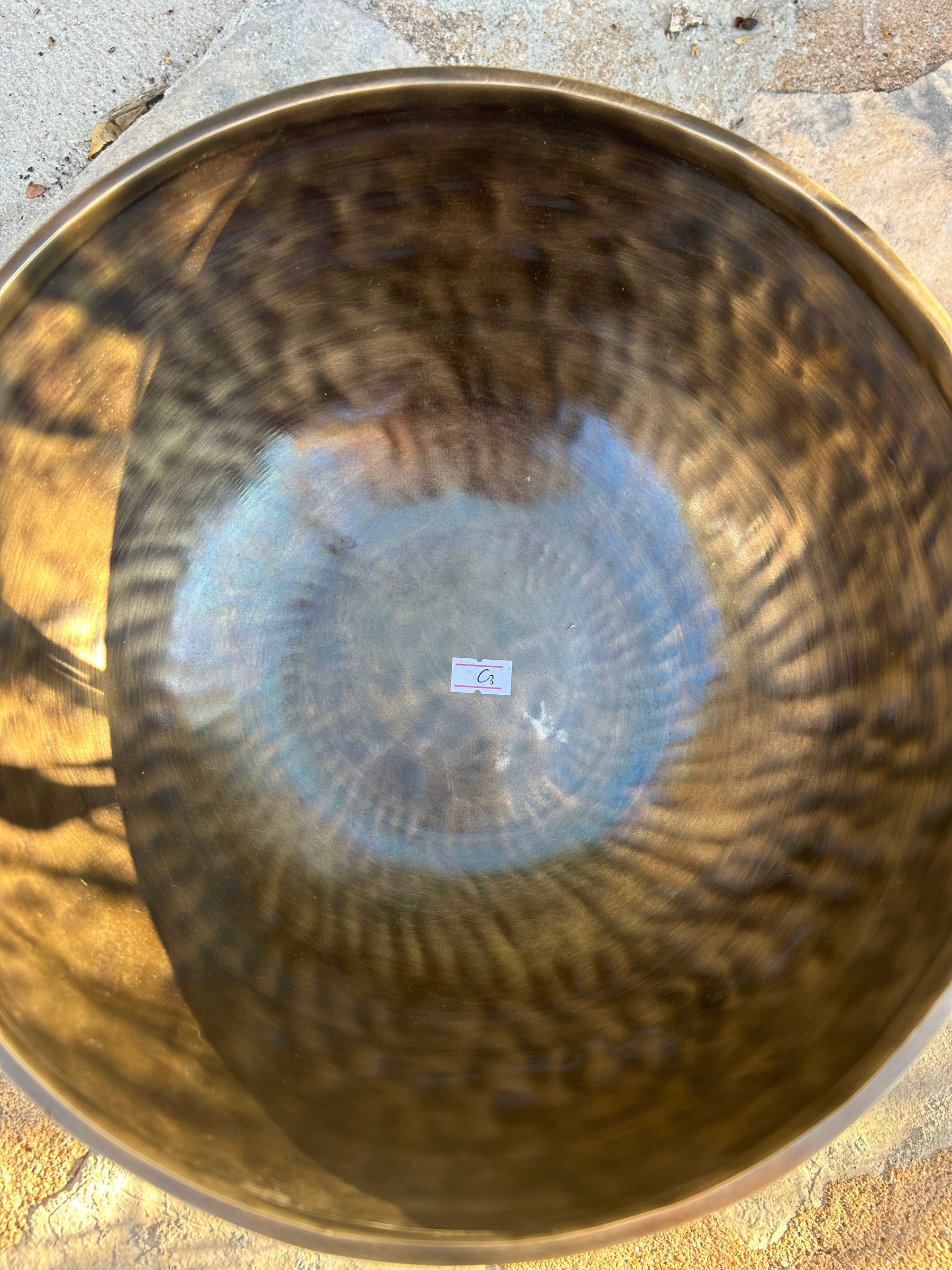 C Note 3rd Octave - Legacy Collection Handmade Bronze Makers Mark Singing Bowl