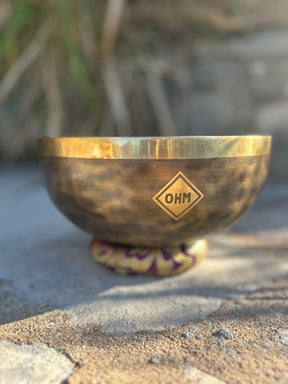 D Note 3rd Octave - Legacy Collection Handmade Bronze Makers Mark Singing Bowl