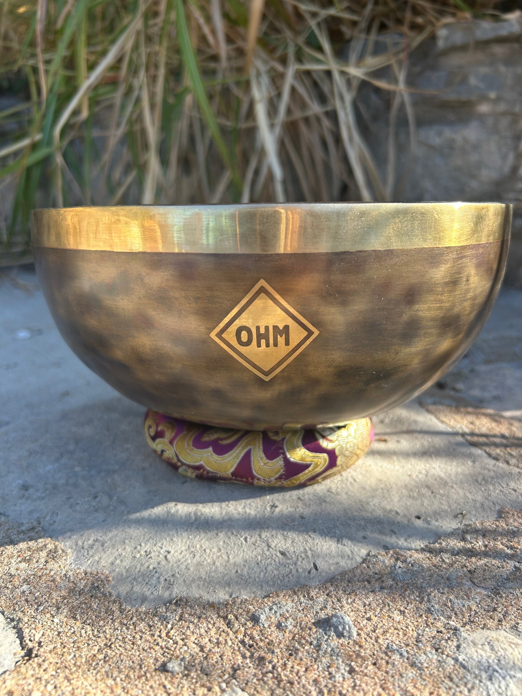 D Note 3rd Octave - Legacy Collection Handmade Bronze Makers Mark Singing Bowl